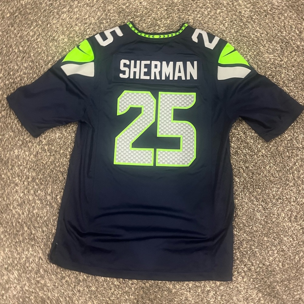 Nike Seahawks Richard Sherman Jersey - size large